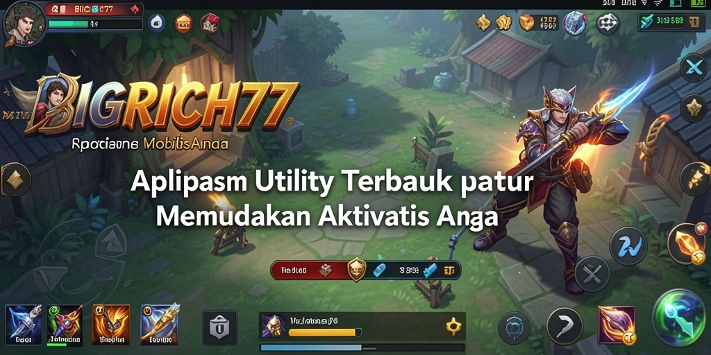 Tampilan utama aplikasi BIGRICH77 dengan antarmuka yang intuitif.