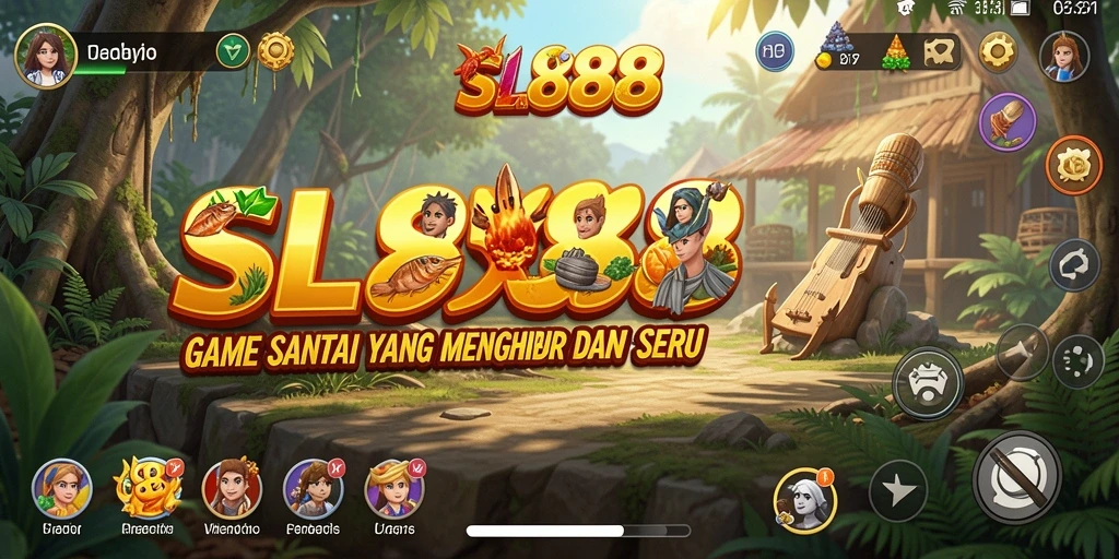 Screenshot tampilan gameplay SL888 yang menampilkan kesenangan dalam bermain.