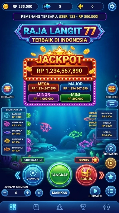 Tampilan antarmuka rajalangit77 yang user-friendly memudahkan proses unduh aplikasi.